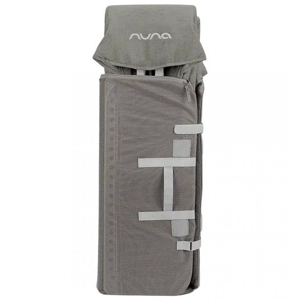 Nuna SENA Aire Travel Cot with Zip On Bassinet - Frost 8