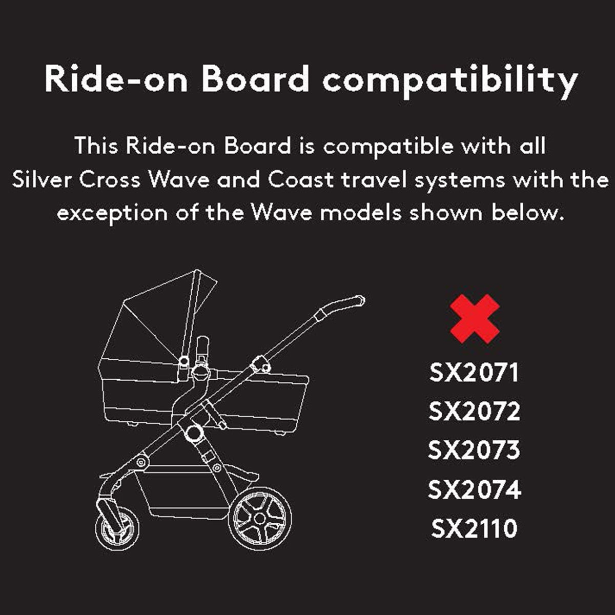 Silver Cross Wave Ride on Board 2