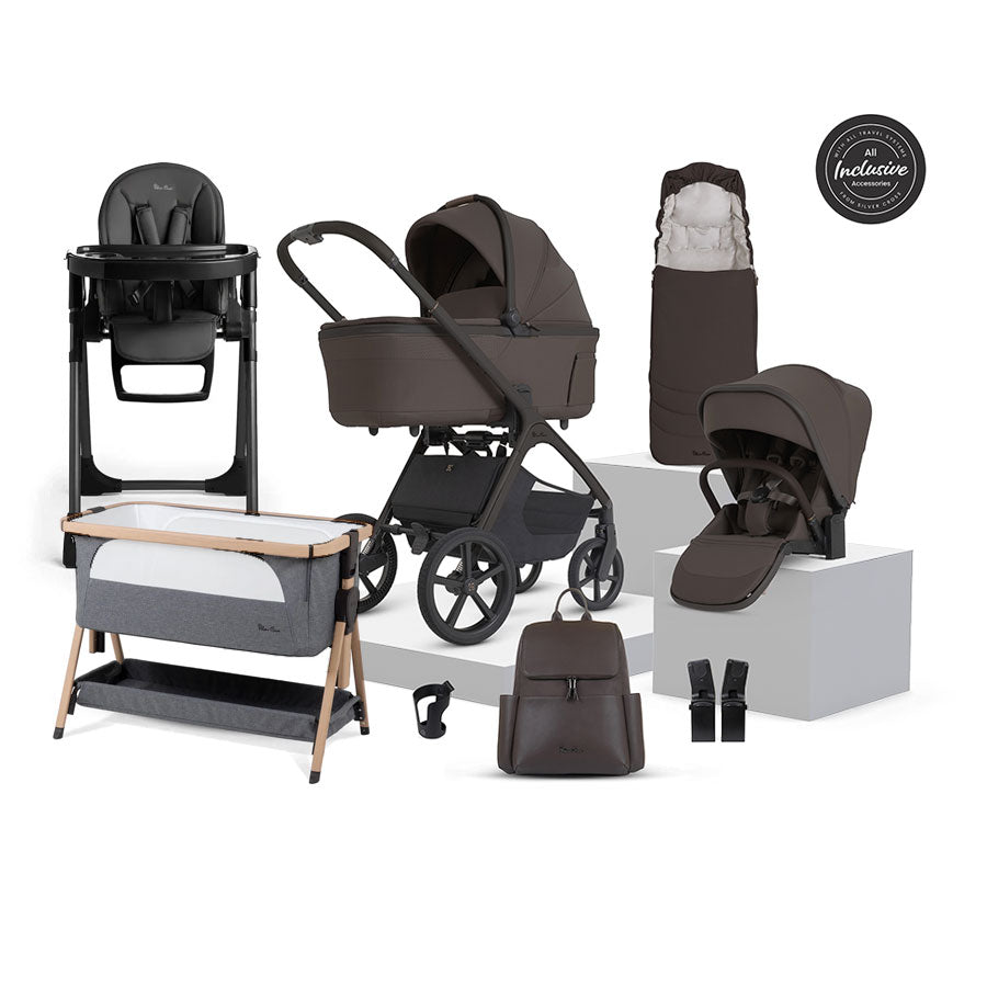 Silver Cross Cove 2 Ultimate Accessory Bundle - Chocolate