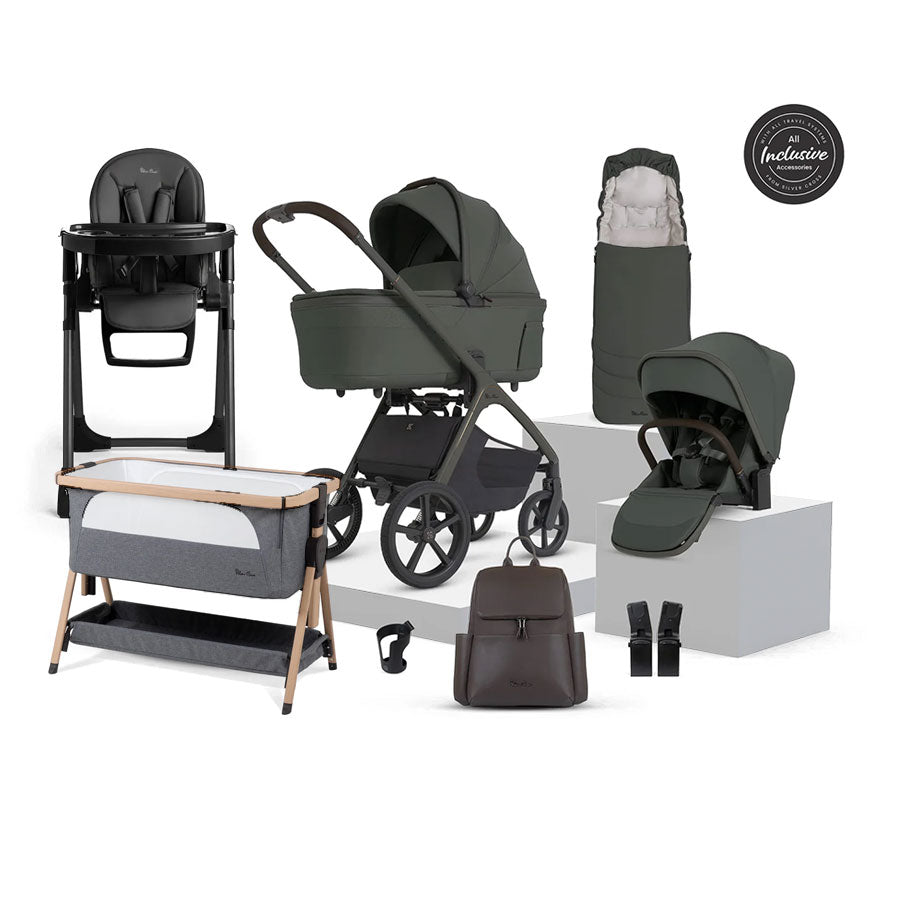 Silver Cross Cove 2 Ultimate Accessory Bundle - Pewter