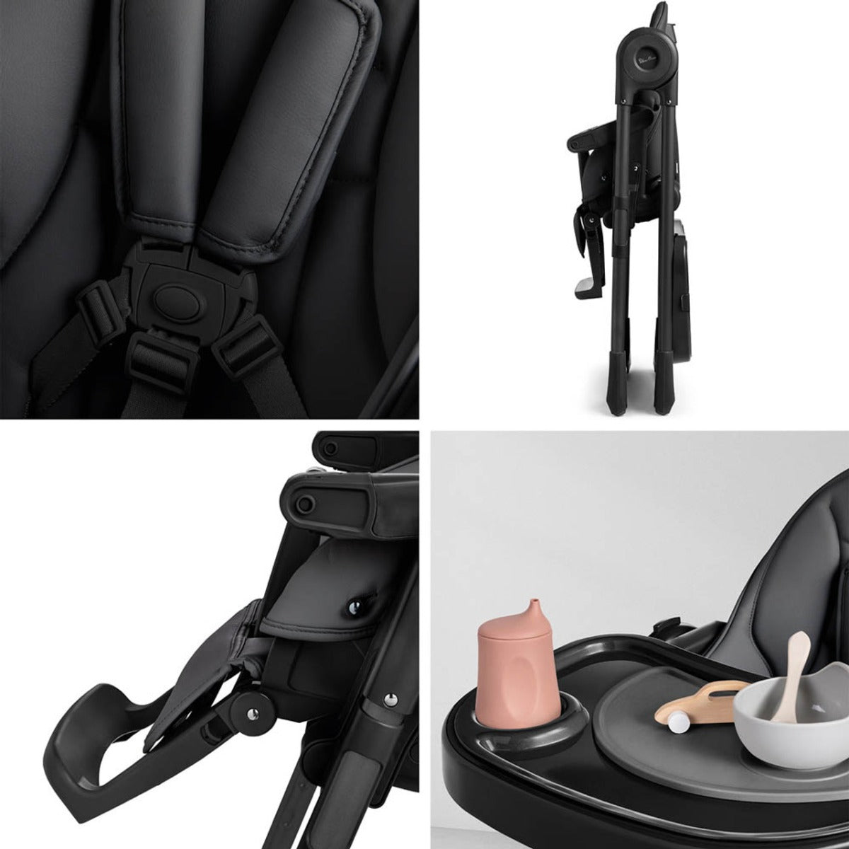 Silver Cross Gourmet Highchair - Black 8