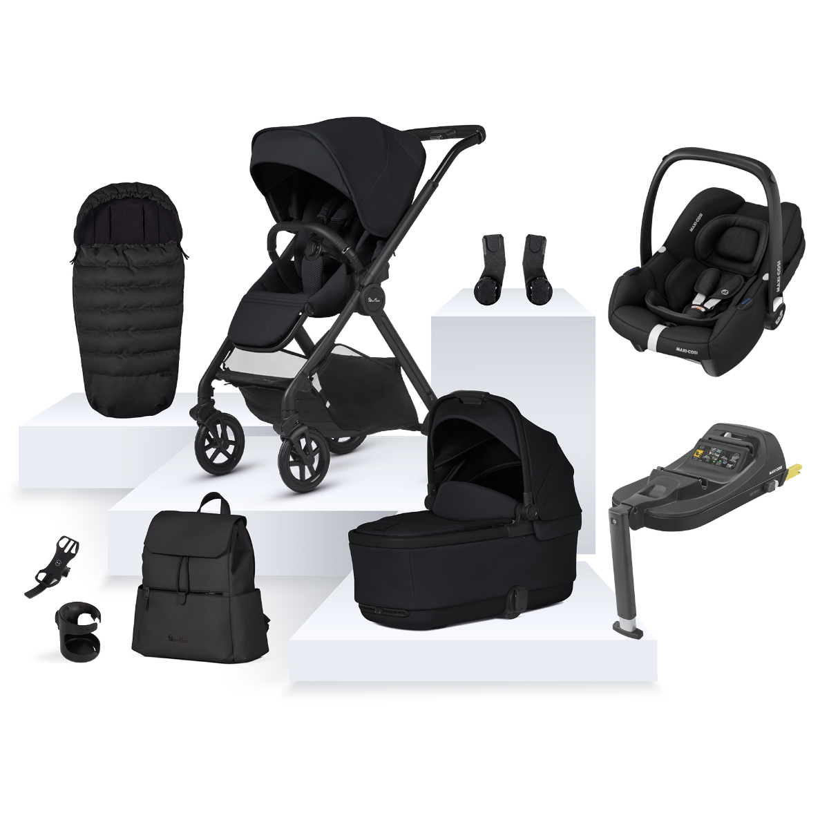 Silver Cross Reef 2 with Maxi-Cosi Cabriofix i-Size Ultimate Bundle - Space 1