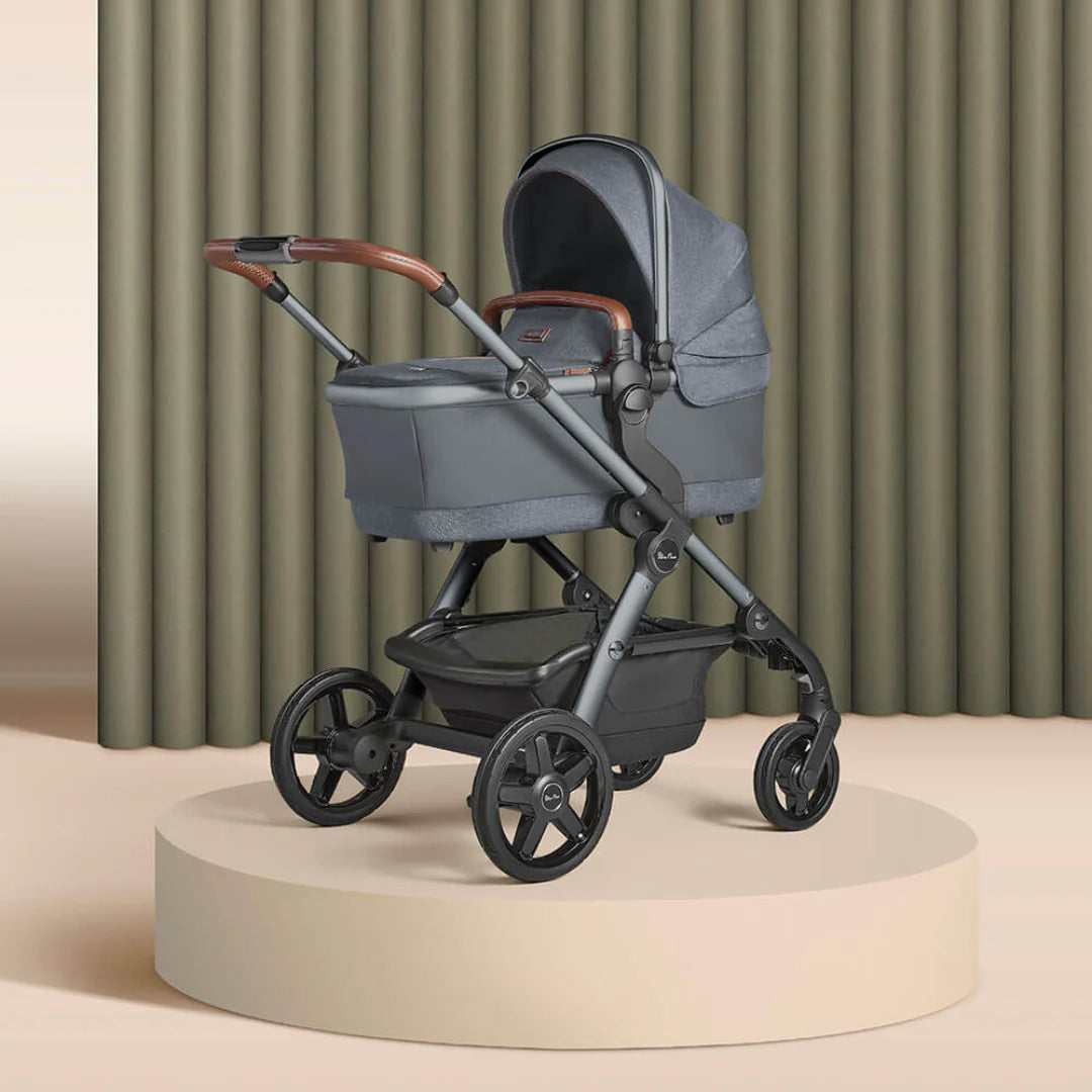 Silver Cross Wave 3 Twin Pram & Pushchair - Lunar 3
