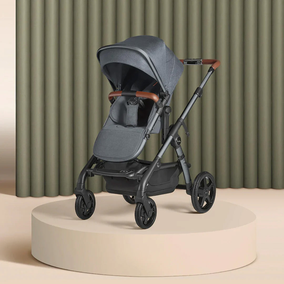 Silver Cross Wave 3 Pram & Pushchair + Motion All Size - Lunar 10