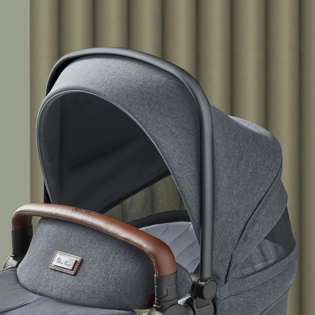 Silver Cross Wave 3 Twin Pram & Pushchair - Lunar 6