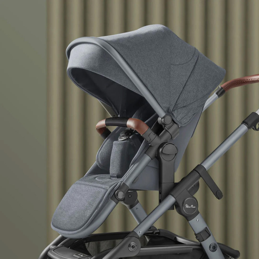 Silver Cross Wave 3 Twin Pram & Pushchair - Lunar 7