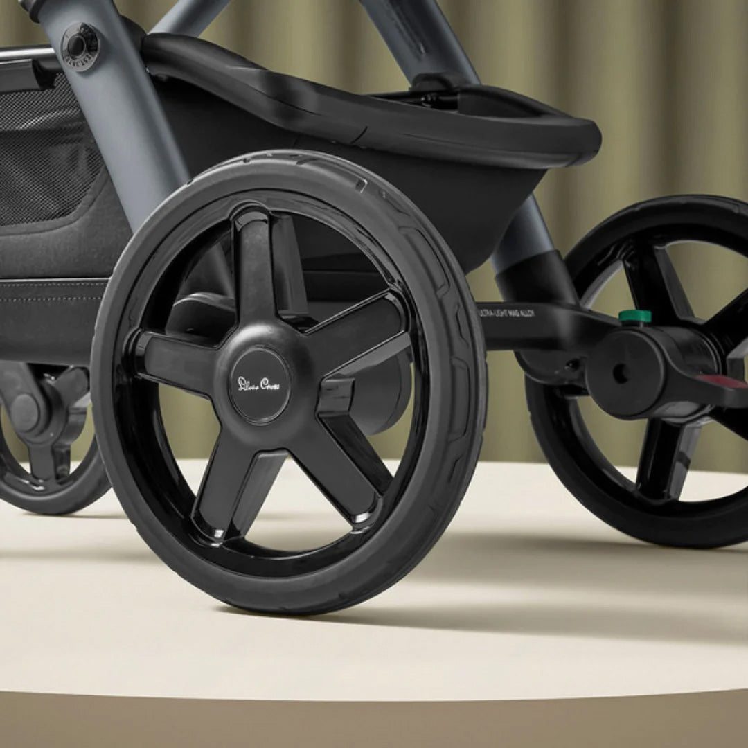 Silver Cross Wave 3 Twin Pram & Pushchair - Lunar 9