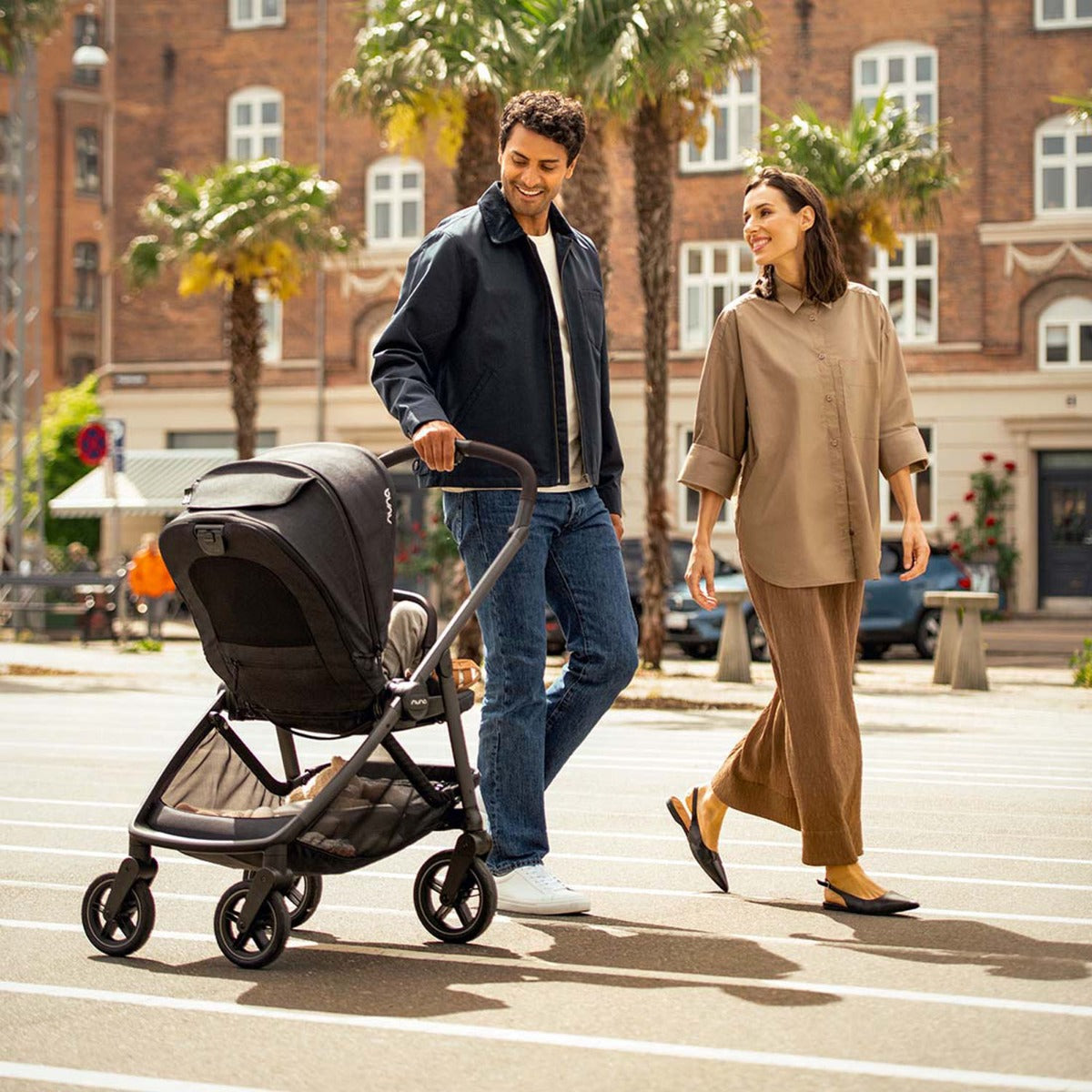 Nuna SWIV Next Stroller + LYTL Carrycot + PIPA URBN Travel System Bundle - Caviar 16