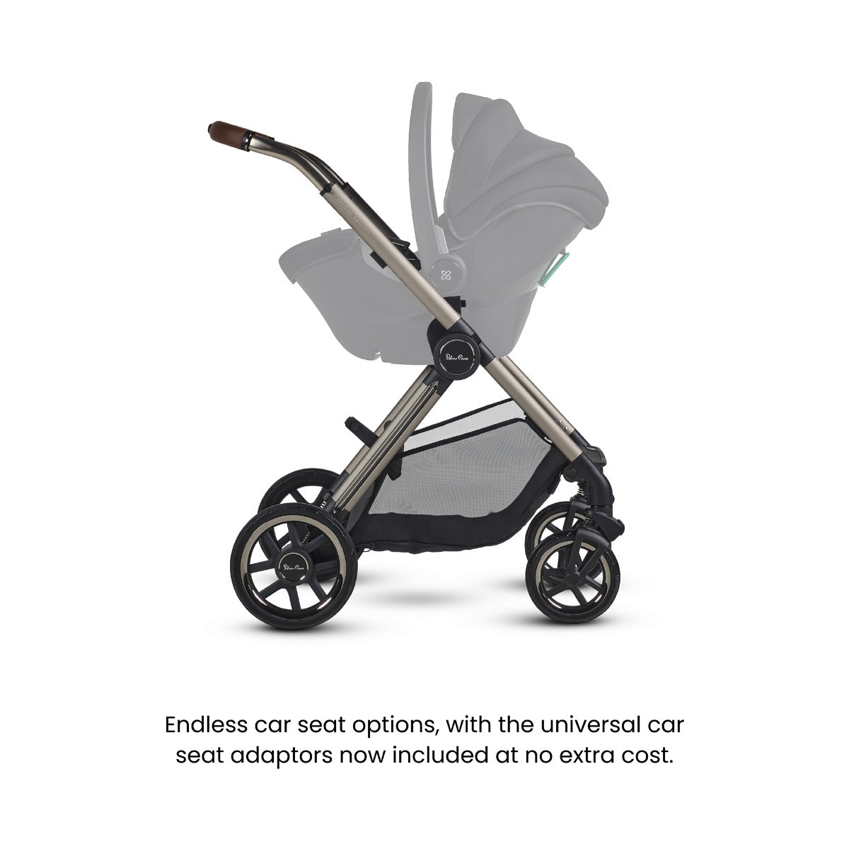 Silver Cross Reef 2 Special Edition with Maxi-Cosi Cabriofix i-Size Ultimate Bundle - Frappe 11