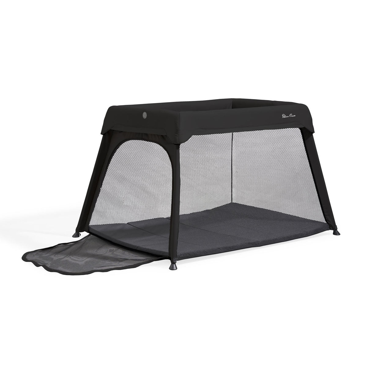 Silver Cross Slumber 3-in-1 Travel Cot - Carbon Black 1