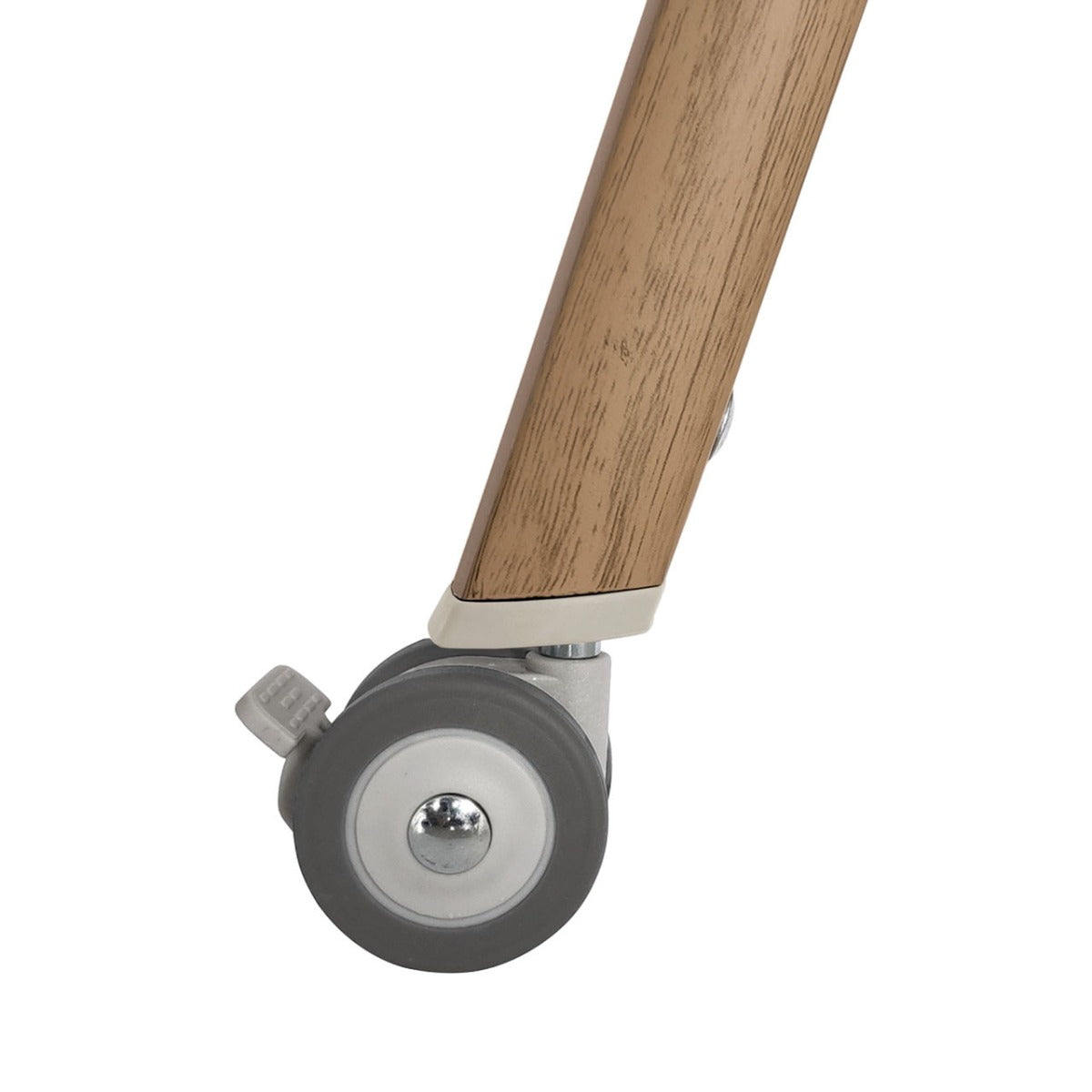 Tutti Bambini CoZee Air Bedside Crib - Scandinavian Walnut and Ecru 6