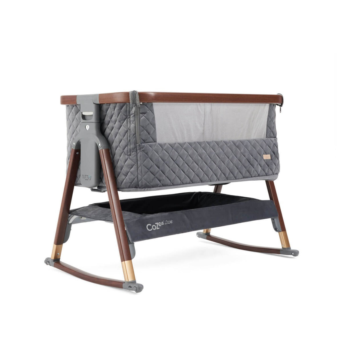 Tutti Bambini CoZee Luxe Rocking Bars - Walnut 2
