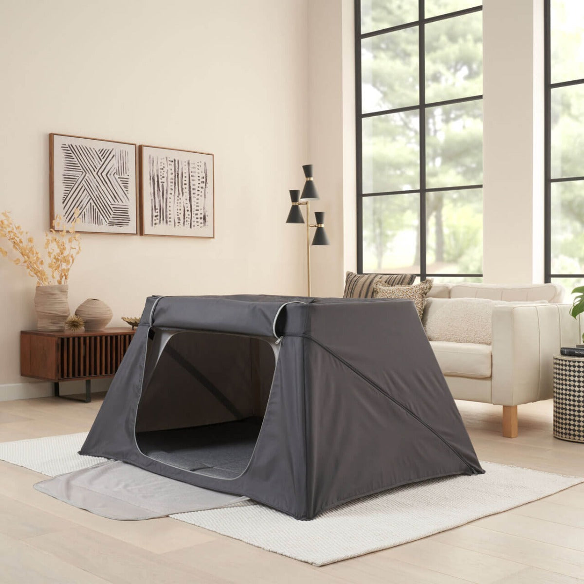 Tutti Bambini CoZee Go Day & Night Bundle - Scandinavian Walnut/Ecru 9