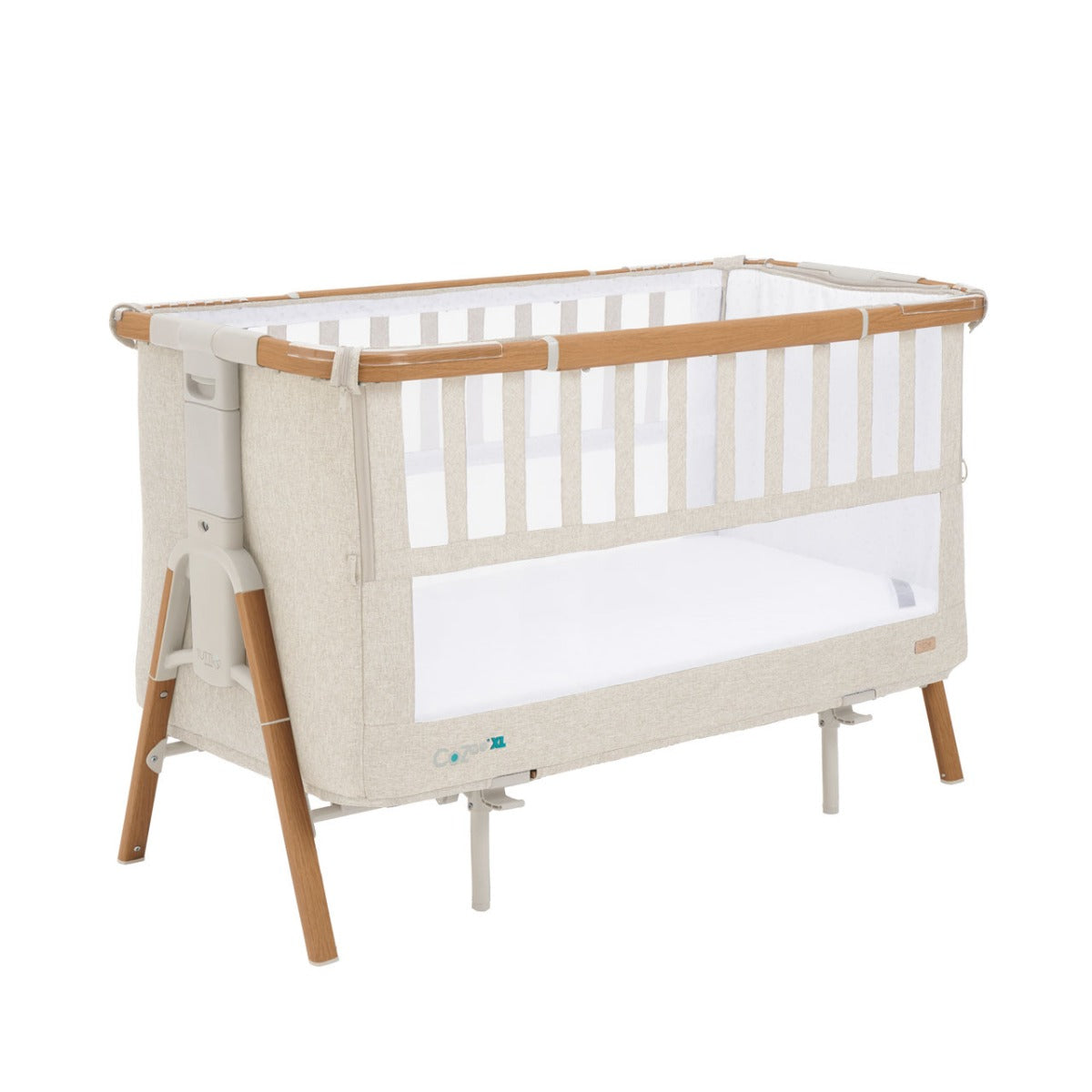 Tutti Bambini CoZee XL Complete Birth to 4+ Years Package - Scandinavian Walnut/Ecru 10