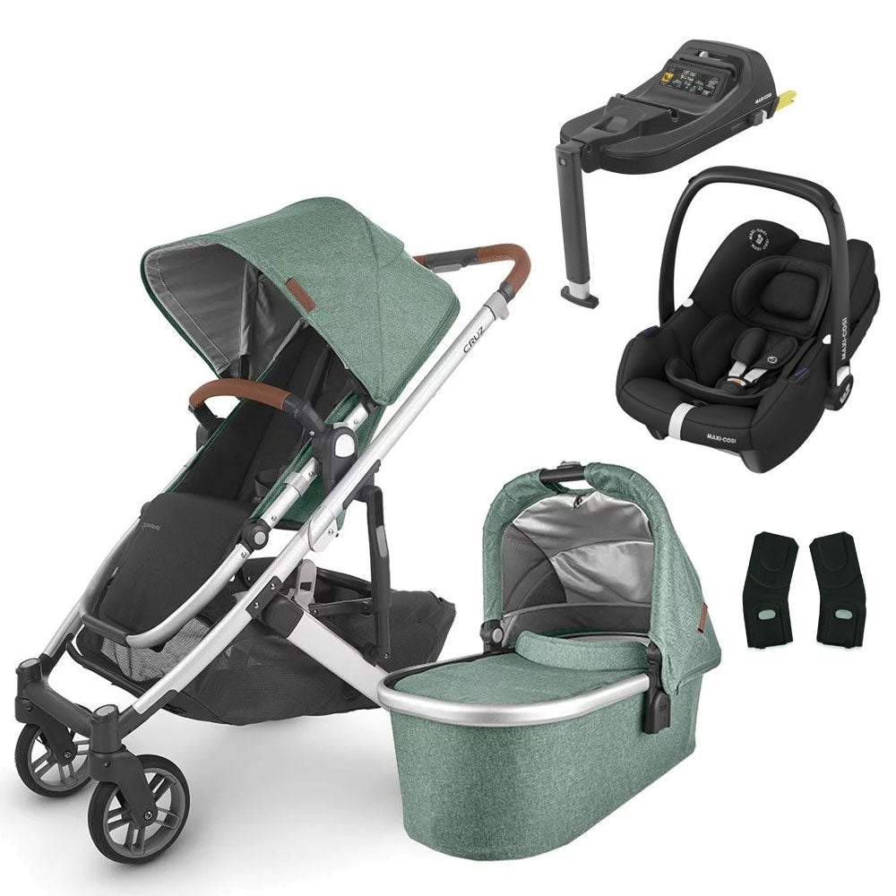 UPPAbaby CRUZ V2 Travel System with Maxi-Cosi Cabriofix iSize + Isofix Base 4
