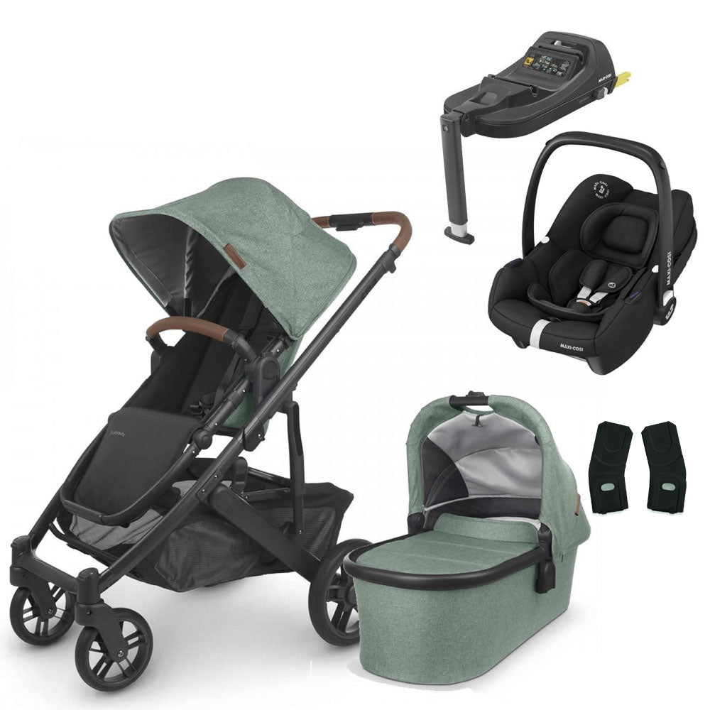 UPPAbaby CRUZ V2 Travel System with Maxi-Cosi Cabriofix iSize + Isofix Base 6