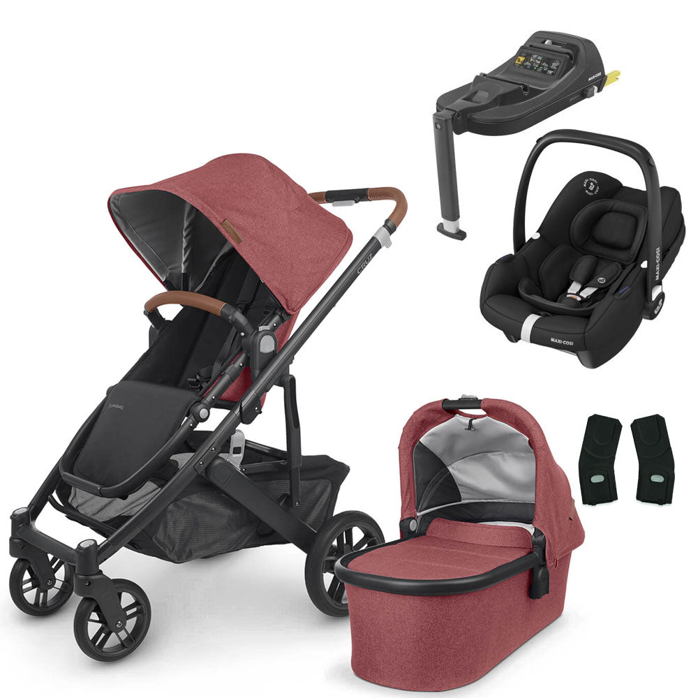 UPPAbaby CRUZ V2 Travel System with Maxi-Cosi Cabriofix iSize + Isofix Base 8