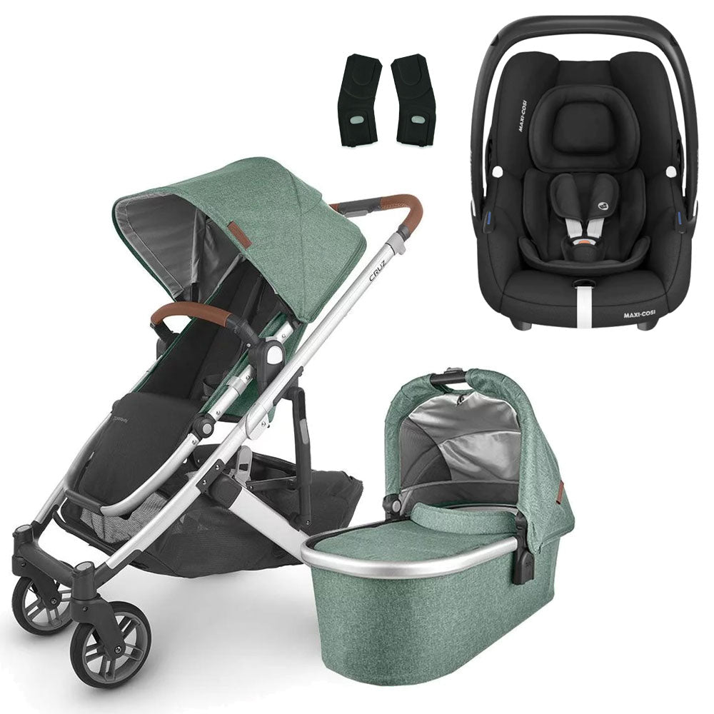 UPPAbaby CRUZ V2 Travel System with Maxi-Cosi Cabriofix iSize 4