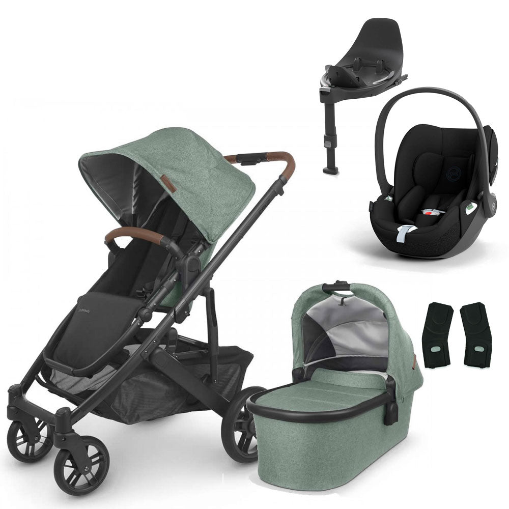UPPAbaby CRUZ V2 Travel System with Cybex Cloud T + Rotating IsoFix Base 6