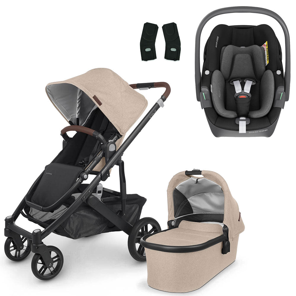 UPPAbaby CRUZ V2 Travel System with Maxi-Cosi Pebble 360 7