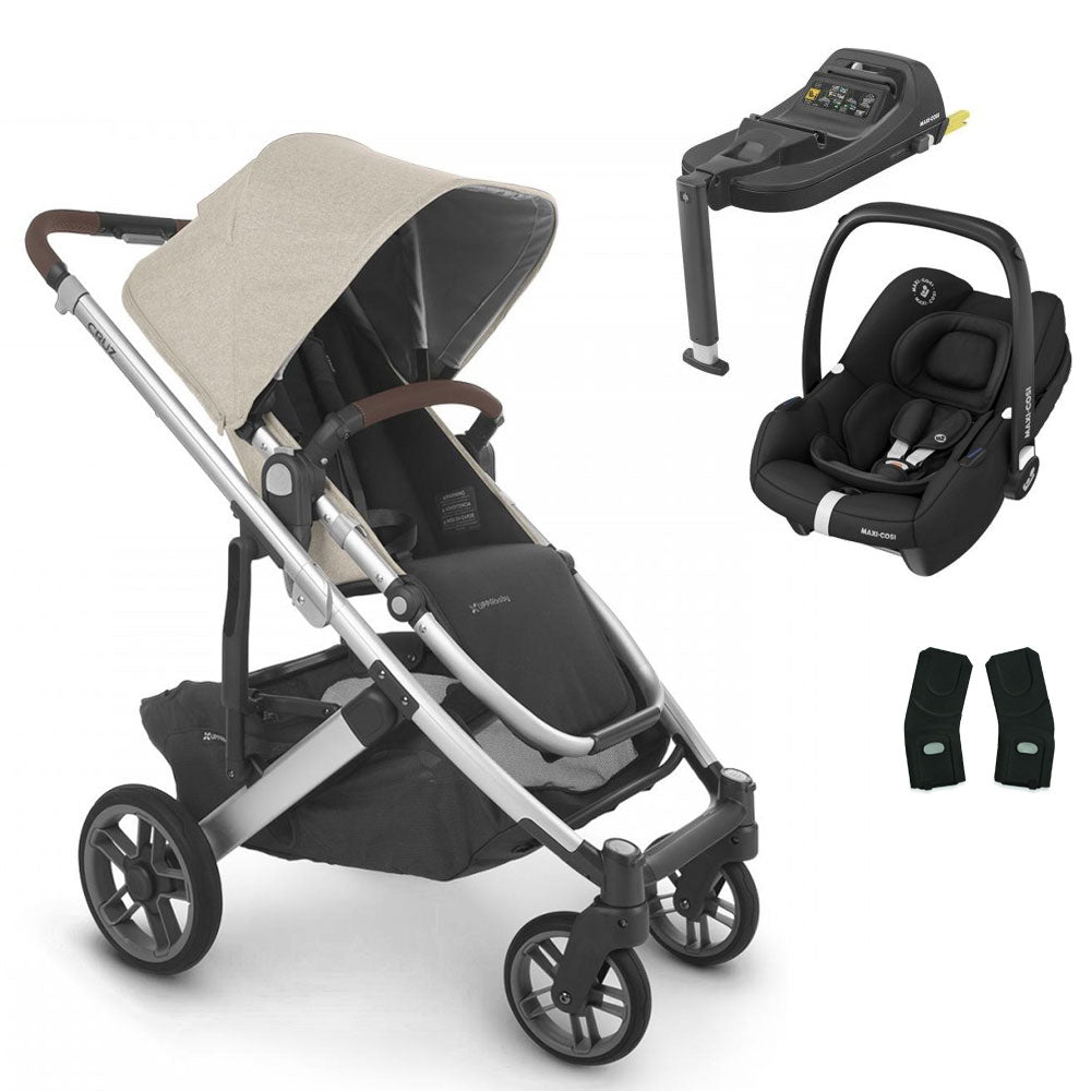 UPPAbaby CRUZ V2 Pushchair with Maxi-Cosi Cabriofix iSize + Isofix Base 3