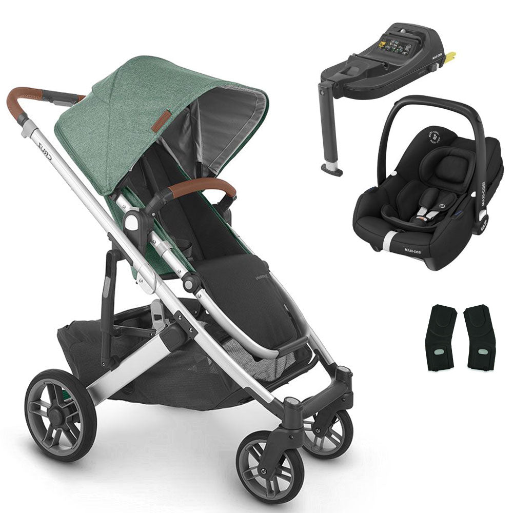 UPPAbaby CRUZ V2 Pushchair with Maxi-Cosi Cabriofix iSize + Isofix Base 4