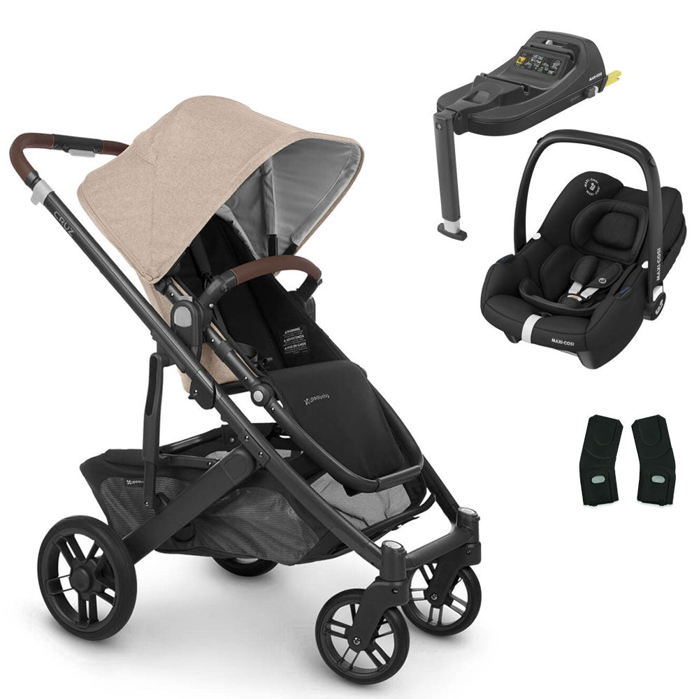 UPPAbaby CRUZ V2 Pushchair with Maxi-Cosi Cabriofix iSize + Isofix Base 7