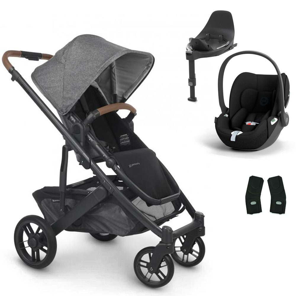 UPPAbaby CRUZ V2 Pushchair with Cybex Cloud T + Rotating IsoFix Base 5
