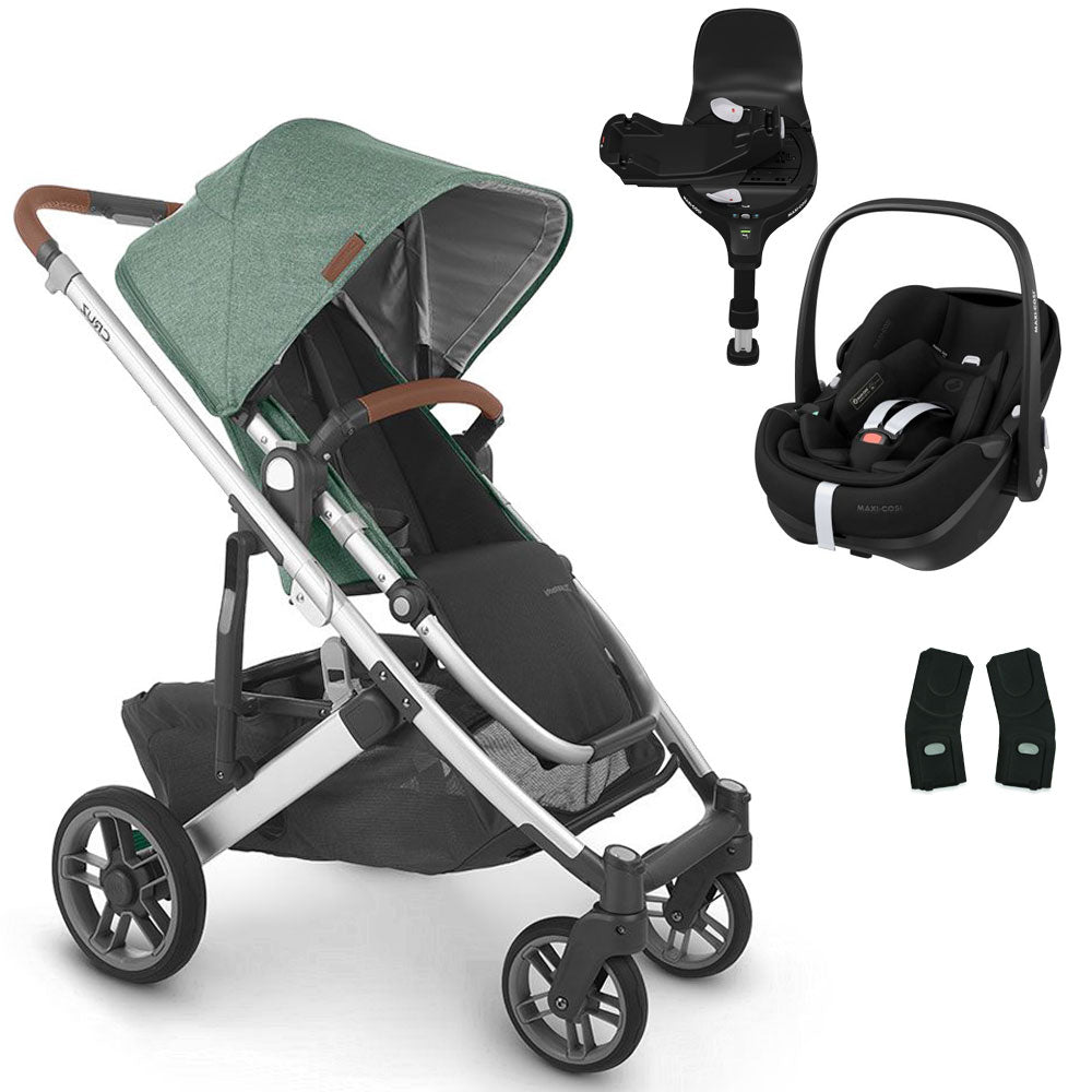 UPPAbaby CRUZ V2 Pushchair with Maxi-Cosi Pebble 360 PRO + Rotating IsoFix Base 4