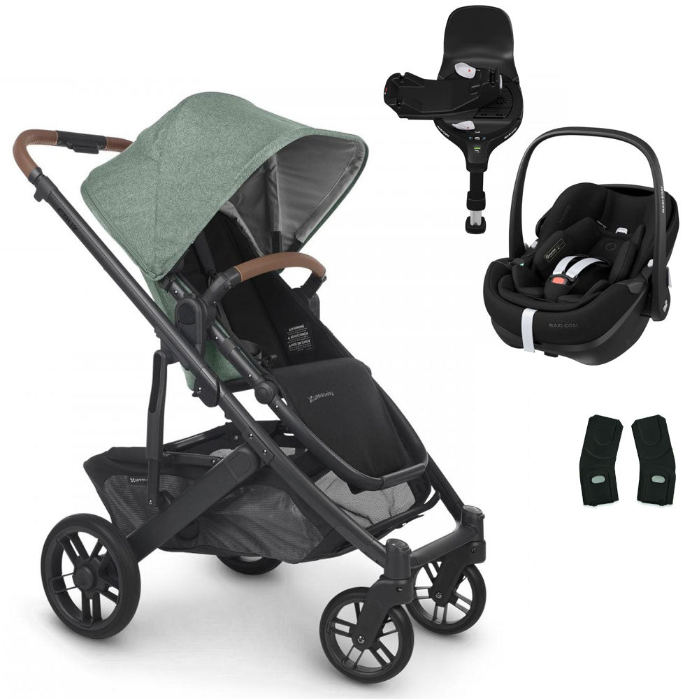UPPAbaby CRUZ V2 Pushchair with Maxi-Cosi Pebble 360 PRO + Rotating IsoFix Base 6