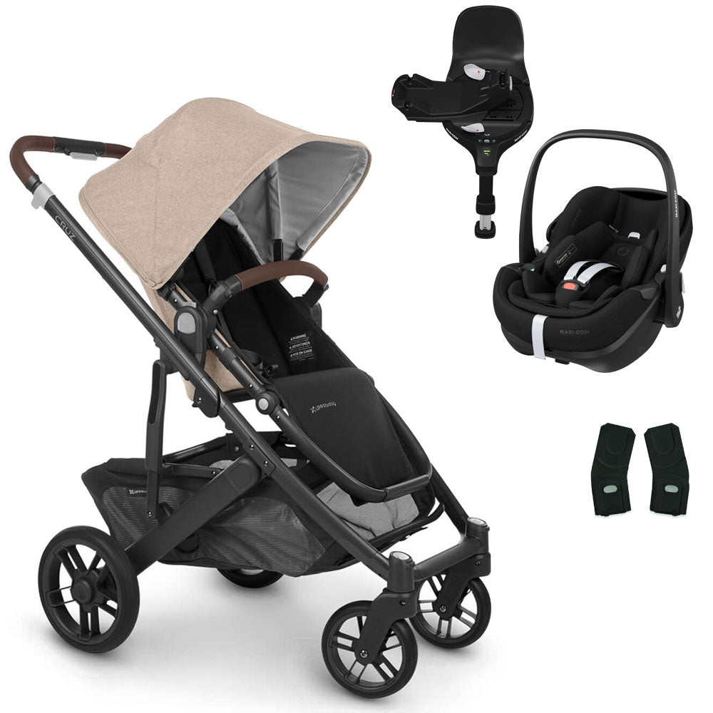 UPPAbaby CRUZ V2 Pushchair with Maxi-Cosi Pebble 360 PRO + Rotating IsoFix Base 7