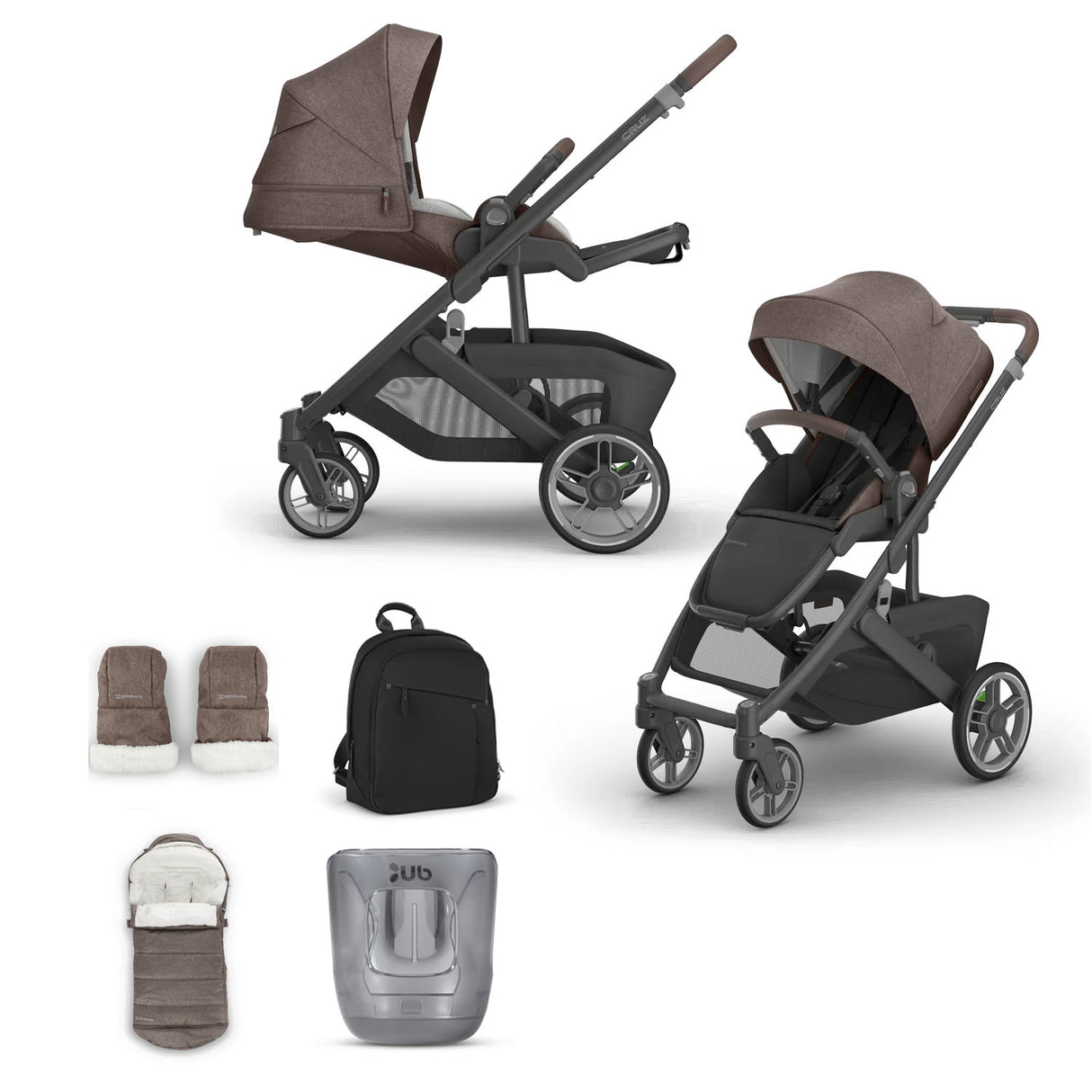UPPAbaby Cruz V3 Pushchair & Accessory Bundle - Owen