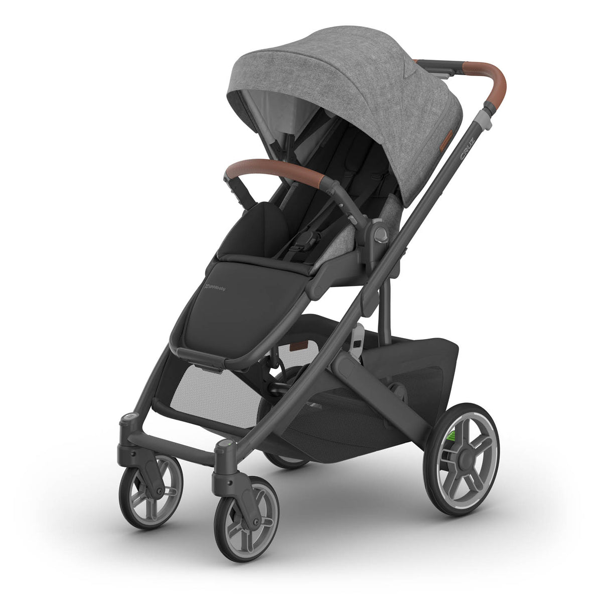 UPPAbaby Cruz V3 Pushchair, Carrycot & Accessory Bundle - Greyson
