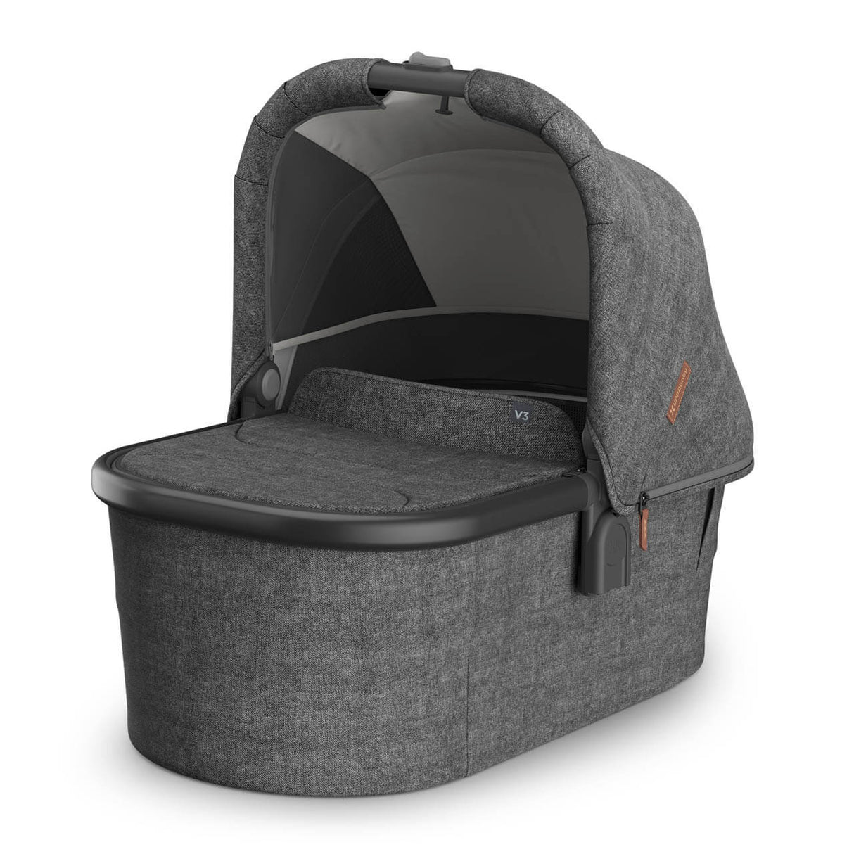 UPPAbaby Cruz V3 Pushchair, Carrycot & Accessory Bundle - Greyson