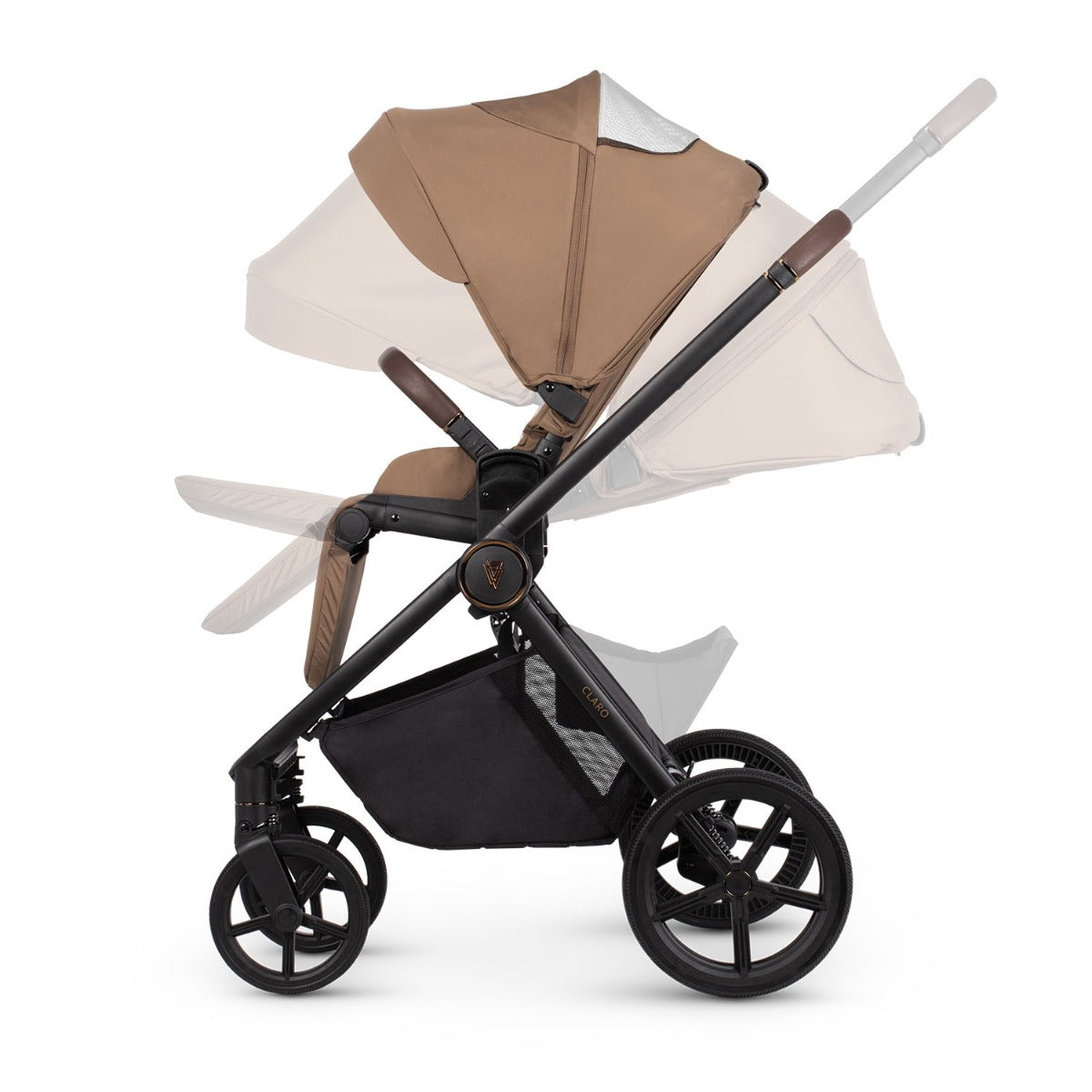 Venicci Claro 3-in-1 Travel System Bundle - Caramel 7