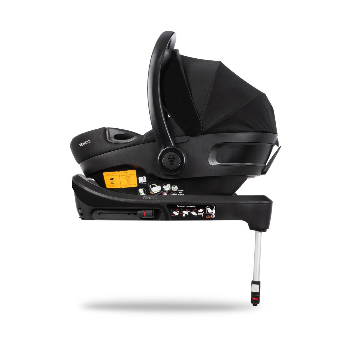 Venicci Engo i-Size Car Seat + Isofix Base - Black 1