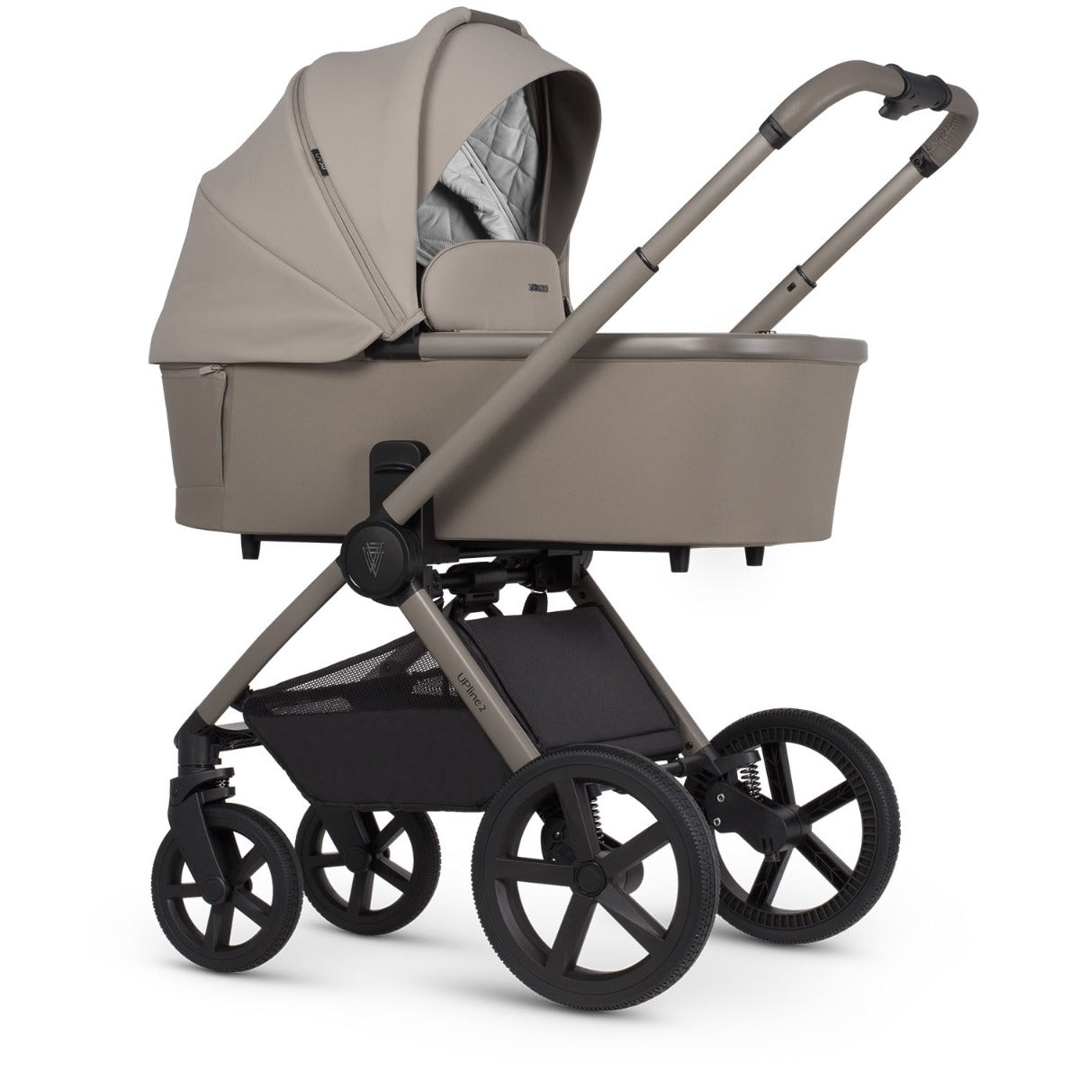 Venicci Upline 2 Pushchair & Carrycot 2-in-1 Bundle - Taupe 15