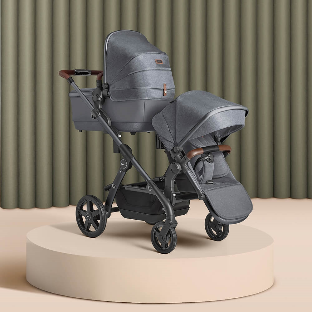 Silver Cross Wave 3 Tandem Seat - Lunar 2