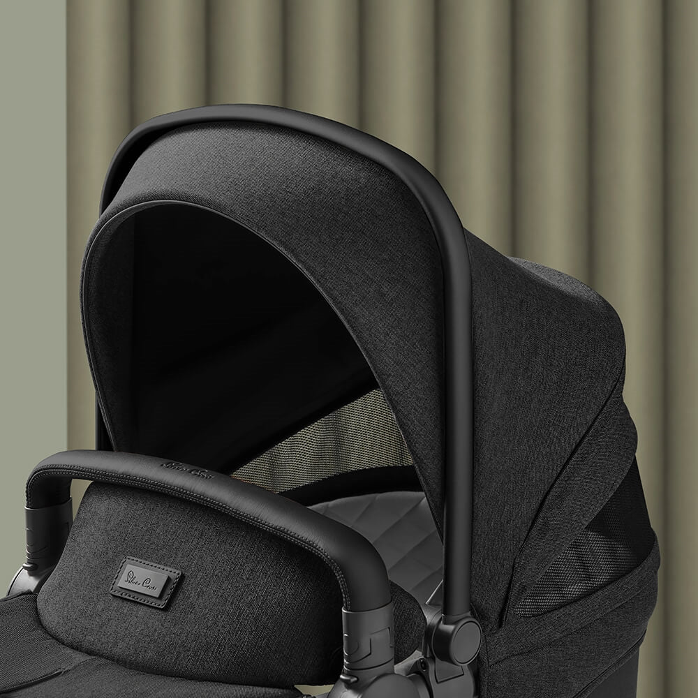 Silver Cross Wave 3 Carrycot - Onyx 6