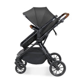 Ickle Bubba Cosmo 2 in 1 Pushchair - Black/Graphite Grey