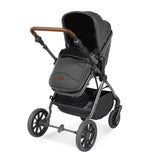 Ickle Bubba Cosmo 2 in 1 Pushchair - Black/Graphite Grey