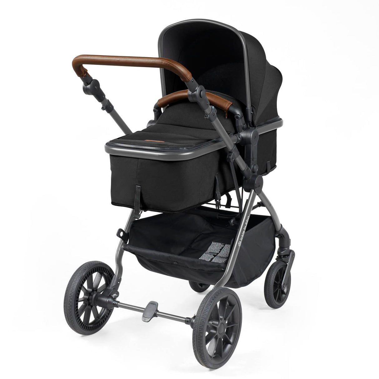 Ickle Bubba Cosmo 2 in 1 Pushchair - Gunmetal/Black