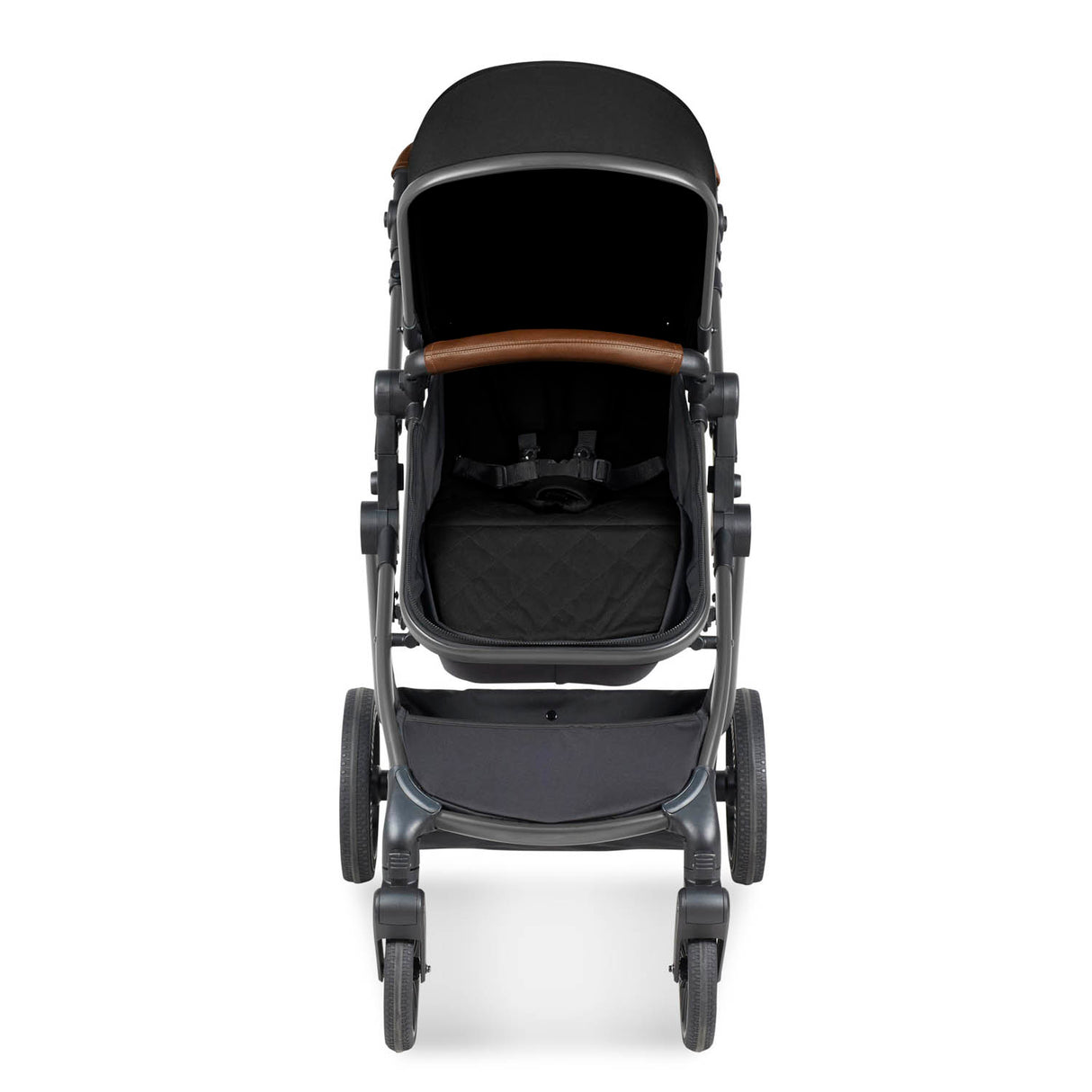Ickle Bubba Cosmo 2 in 1 Pushchair - Gunmetal/Black