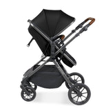 Ickle Bubba Cosmo 2 in 1 Pushchair - Gunmetal/Black