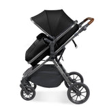 Ickle Bubba Cosmo 2 in 1 Pushchair - Gunmetal/Black