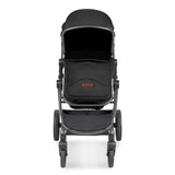 Ickle Bubba Cosmo 2 in 1 Pushchair - Gunmetal/Black