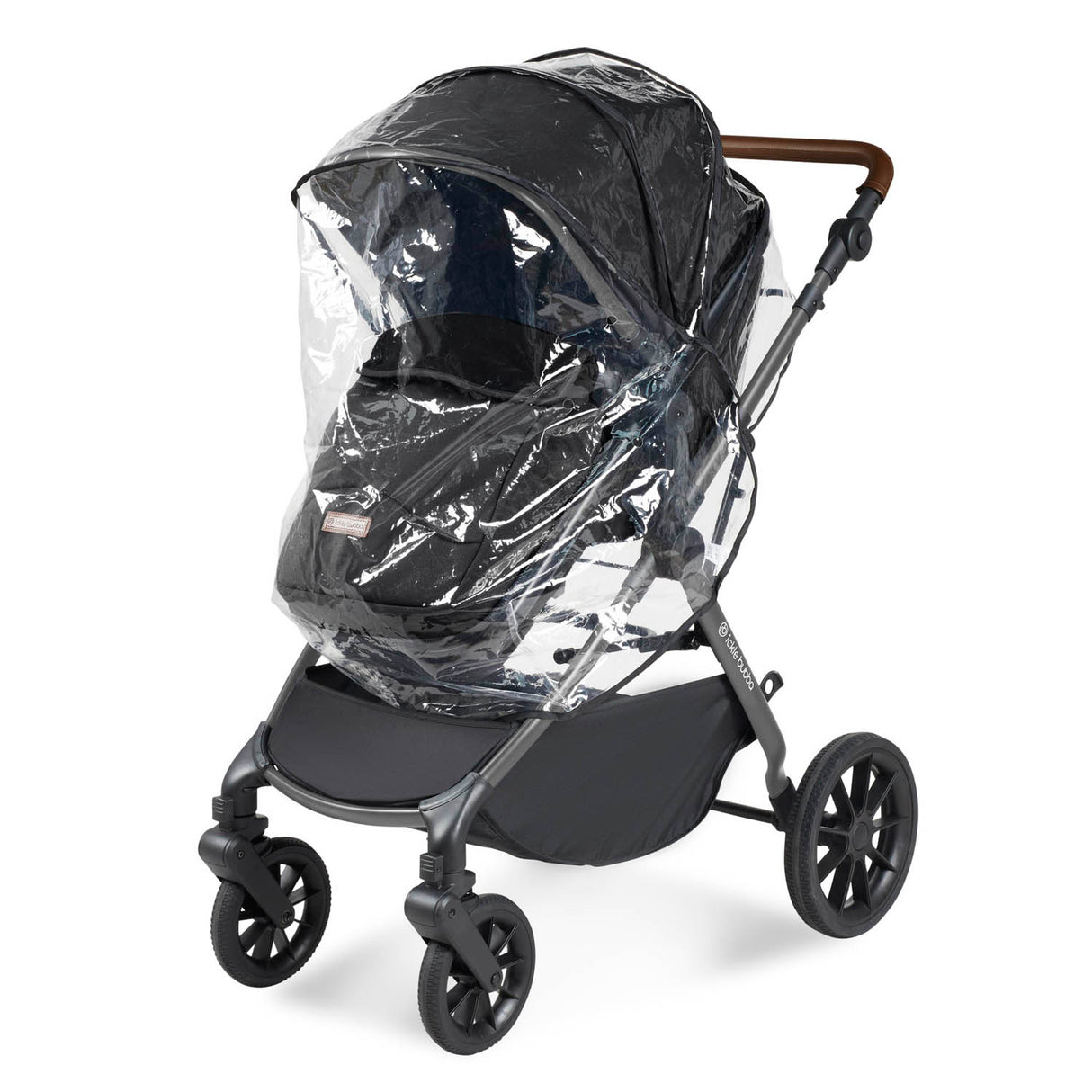 Ickle Bubba Cosmo 2 in 1 Pushchair - Gunmetal/Black