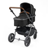 Ickle Bubba Cosmo All in One Stratus i-Size Travel System & Base - Gunmetal/Black
