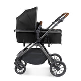 Ickle Bubba Cosmo All in One Stratus i-Size Travel System & Base - Gunmetal/Black