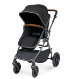 Ickle Bubba Cosmo All in One Stratus i-Size Travel System & Base - Gunmetal/Black